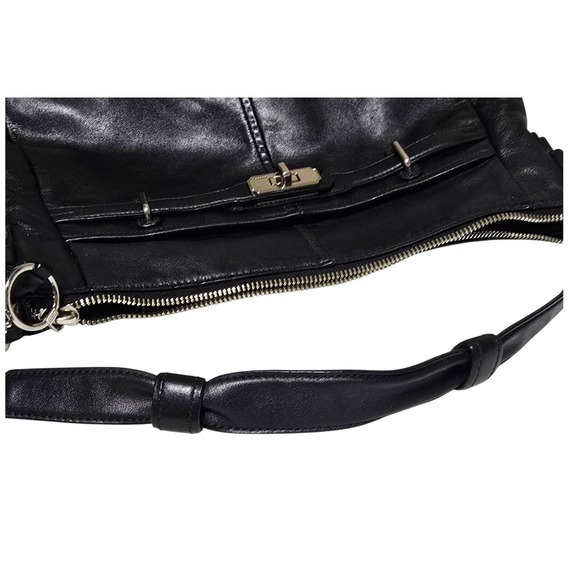 Coach‎ Chelsea Ashlynn Hobo Black Leather 17816 - Picture 6 of 15